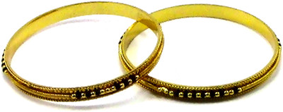 74% OFF on Pearl Paradise Copper Crystal Yellow Gold Plated Bangle Set Pack of 2 74% OFF on Pearl Paradise Copper Crystal Yellow Gold Plated Bangle Set Pack of 2