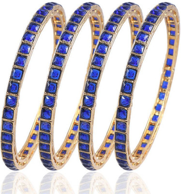 80% OFF on Vastradi Classic Alloy Brass Plated Bangle Set Pack of 4