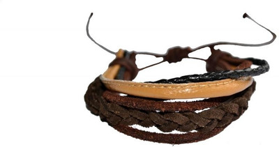 64% OFF on Cuero Leather Bracelet