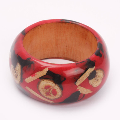 30% OFF on KhoobSurati Clamorous Contemporary Wood Bangle