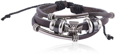 50% OFF on Jewelizer Faux Leather Bracelet
