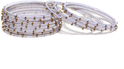 20% OFF on Bindhani Style Diva Brass Yellow Gold Plated Bangle Set Pack of 12