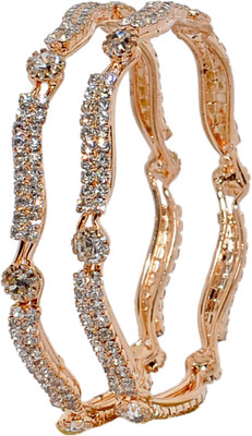 50% OFF on Maayra Chic Stone Work Alloy Copper Plated Bangle Set Pack of 2 50% OFF on Maayra Chic Stone Work Alloy Copper Plated Bangle Set Pack of 2