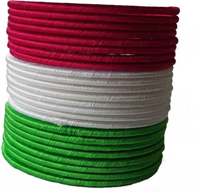 65% OFF on Kuhuk Thread Accessory Plastic Bangle Set Pack of 24
