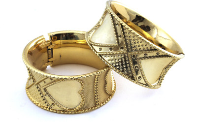 SP Jewellery Alloy Bangle Set Pack of 2 SP Jewellery Alloy Bangle Set Pack of 2