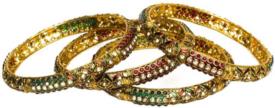 35% OFF on Joyas Bangle Set Brass Bangle Pack of 4 35% OFF on Joyas Bangle Set Brass Bangle Pack of 4