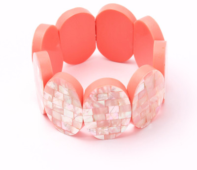 30% OFF on KhoobSurati Stunner Block Patterned Plastic Bracelet