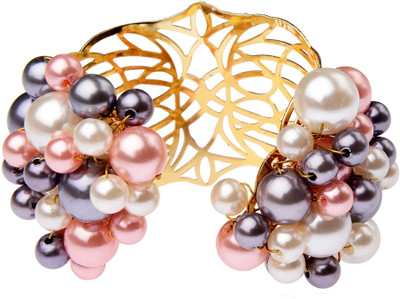 50% OFF on Rejuvenate Jewels Gold Finish Metal Pearl Cuff 50% OFF on Rejuvenate Jewels Gold Finish Metal Pearl Cuff