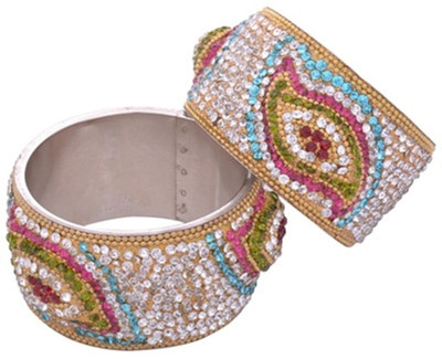 20% OFF on Aakshi Symbel of Love Jodha Akbar Metal, Alloy Bangle Set Pack of 2