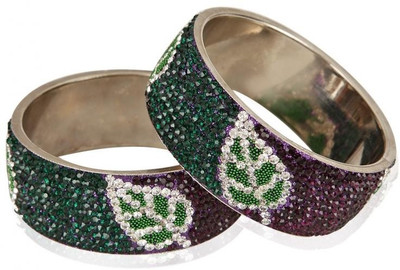 50% OFF on Lazreena Alloy Bangle Set Pack of 2 50% OFF on Lazreena Alloy Bangle Set Pack of 2