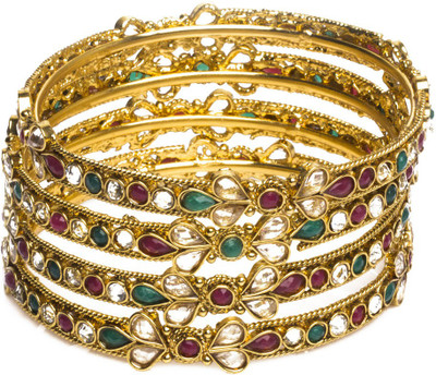 35% OFF on Joyas Bangle Set Brass Bangle Pack of 4 35% OFF on Joyas Bangle Set Brass Bangle Pack of 4