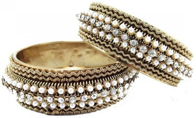 50% OFF on Aria Alloy Enamel Plated 18 Bangle Set
