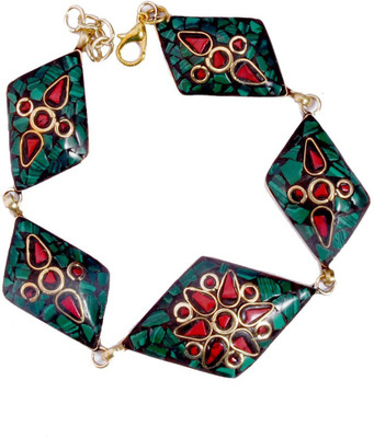 53% OFF on Imli Street Antique Look Brass Bracelet