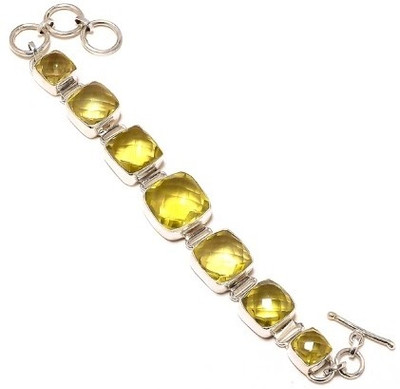 35% OFF on Kirti Gems Sterling Silver Quartz Bracelet