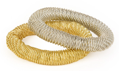 77% OFF on The Pari Alloy Bangle Set Pack of 2