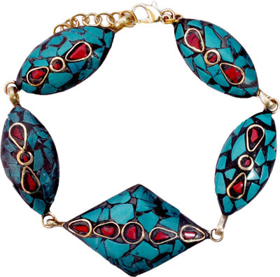 53% OFF on Imli Street Antique Look Brass Bracelet