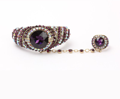 30% OFF on KhoobSurati Studded Metal Ring Bracelet