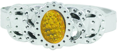 50% OFF on Angel Glitter Blooming With Yellow Memories Acrylic, Metal Bracelet
