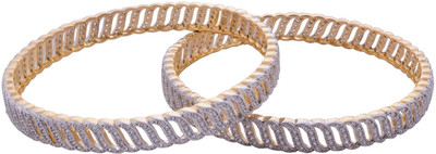 50% OFF on Affinity Jewellers Alloy 18K Yellow Gold Plated Bangle Set Pack of 2 50% OFF on Affinity Jewellers Alloy 18K Yellow Gold Plated Bangle Set Pack of 2