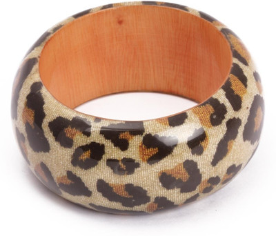 30% OFF on KhoobSurati Smart Leopard Printed Wood Bangle