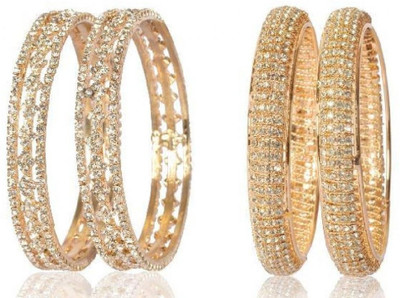 52% OFF on Aria Alloy Bangle Set Pack of 4