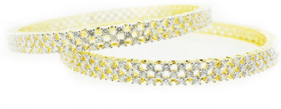 45% OFF on Aabhushan Jewels Alloy Cubic Zirconia Rhodium Plated Bangle Set Pack of 2 45% OFF on Aabhushan Jewels Alloy Cubic Zirconia Rhodium Plated Bangle Set Pack of 2
