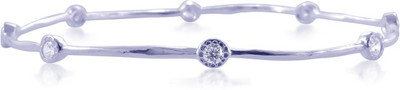 50% OFF on Image Inc Dimona Silver Cubic Zirconia Sterling Silver Plated Bangle 50% OFF on Image Inc Dimona Silver Cubic Zirconia Sterling Silver Plated Bangle