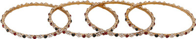 50% OFF on All Time Jewels Rich Construction Alloy Bangle Set Pack of 4