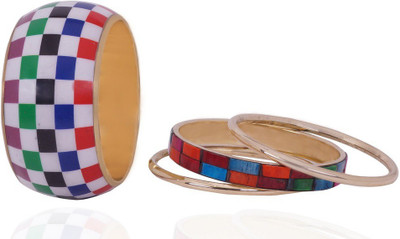 80% OFF on Lazreena Antique Designer Alloy Bangle Set Pack of 4 80% OFF on Lazreena Antique Designer Alloy Bangle Set Pack of 4