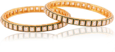 50% OFF on Adwitiya Collection Wedding Delight Copper Pearl 22K Yellow Gold Plated Bangle Set Pack of 2 50% OFF on Adwitiya Collection Wedding Delight Copper Pearl 22K Yellow Gold Plated Bangle Set Pack of 2