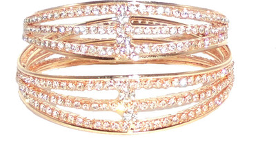 66% OFF on Adimani Aratnin Alloy Bangle Set Pack of 2