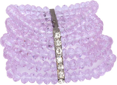 30% OFF on KhoobSurati American Diamond Cuts With Gem Studded Slab Glass Bracelet