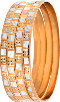 55% OFF on Fashion Fusion Paisley Alloy Yellow Gold Plated Bangle Set Pack of 4 55% OFF on Fashion Fusion Paisley Alloy Yellow Gold Plated Bangle Set Pack of 4