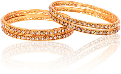 45% OFF on Rubera Adorable Alloy Cubic Zirconia Bangle Set Pack of 4 45% OFF on Rubera Adorable Alloy Cubic Zirconia Bangle Set Pack of 4