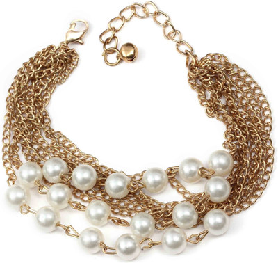 56% OFF on Orange Plum Geor Alloy Bracelet