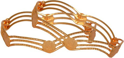 60% OFF on Ratnakar Golden Ginni Brass Yellow Gold Plated Bangle Set Pack of 2 60% OFF on Ratnakar Golden Ginni Brass Yellow Gold Plated Bangle Set Pack of 2