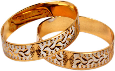 56% OFF on Pourni Brass Bangle Pack of 2 56% OFF on Pourni Brass Bangle Pack of 2