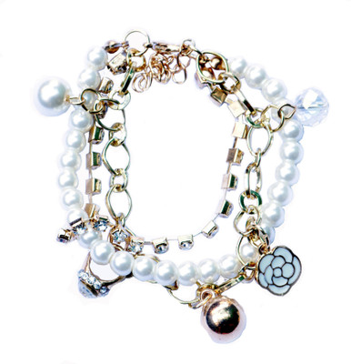 60% OFF on Sparkling Trinkets White Alloy Bracelet