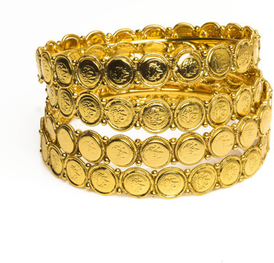 50% OFF on Joyas Designer Copper Bangle Set Pack of 4