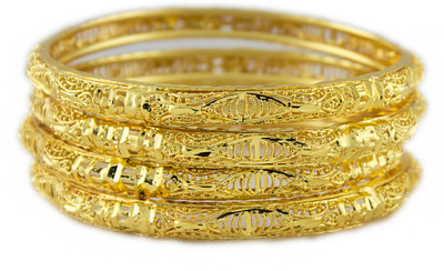 20% OFF on Tanya Fashion Metal Bangle Set Pack of 4