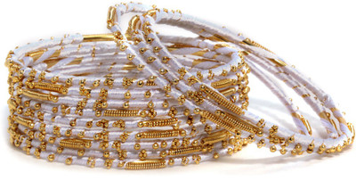 20% OFF on Bindhani Bridal Brass Yellow Gold Plated Bangle Set Pack of 12