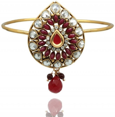 Siyora Gold Plated Bajuban Brass Yellow Gold Plated Armlet