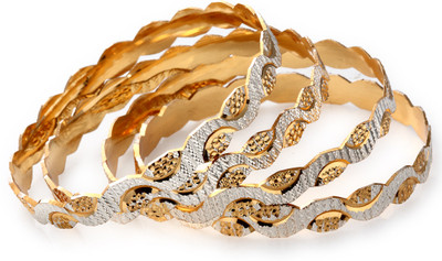 54% OFF on Mrigya MB-134 Alloy, Metal Bangle Set Pack of 4 54% OFF on Mrigya MB-134 Alloy, Metal Bangle Set Pack of 4