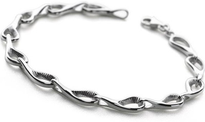 28% OFF on Exoctic Silver Ops Silver Rhodium Plated Bracelet