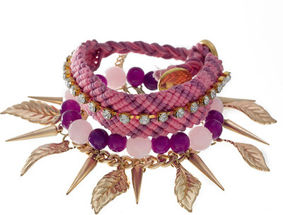 20% OFF on Blueberry B-1560 Plastic, Metal Bracelet Set Pack of 3