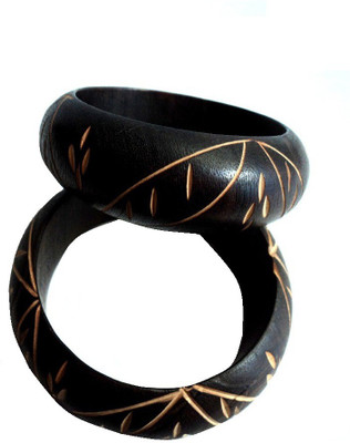 33% OFF on Priyangi Fashion Era Wooden Carving Wood Bangle Set Pack of 2 33% OFF on Priyangi Fashion Era Wooden Carving Wood Bangle Set Pack of 2