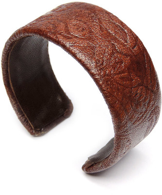 38% OFF on Silvantra Leather Cuff