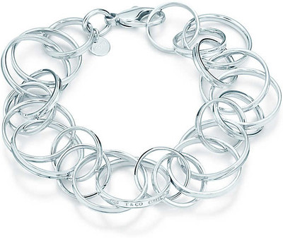 28% OFF on Exoctic Silver Agirma Silver Cubic Zirconia, Swarovski Crystal Rhodium Plated Bracelet