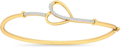 WearYourShine by PCJ The Caraf Heart Gold Diamond 18 Bracelet