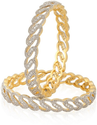 70% OFF on Ethnic Jewels Alloy Bangle Set Pack of 2